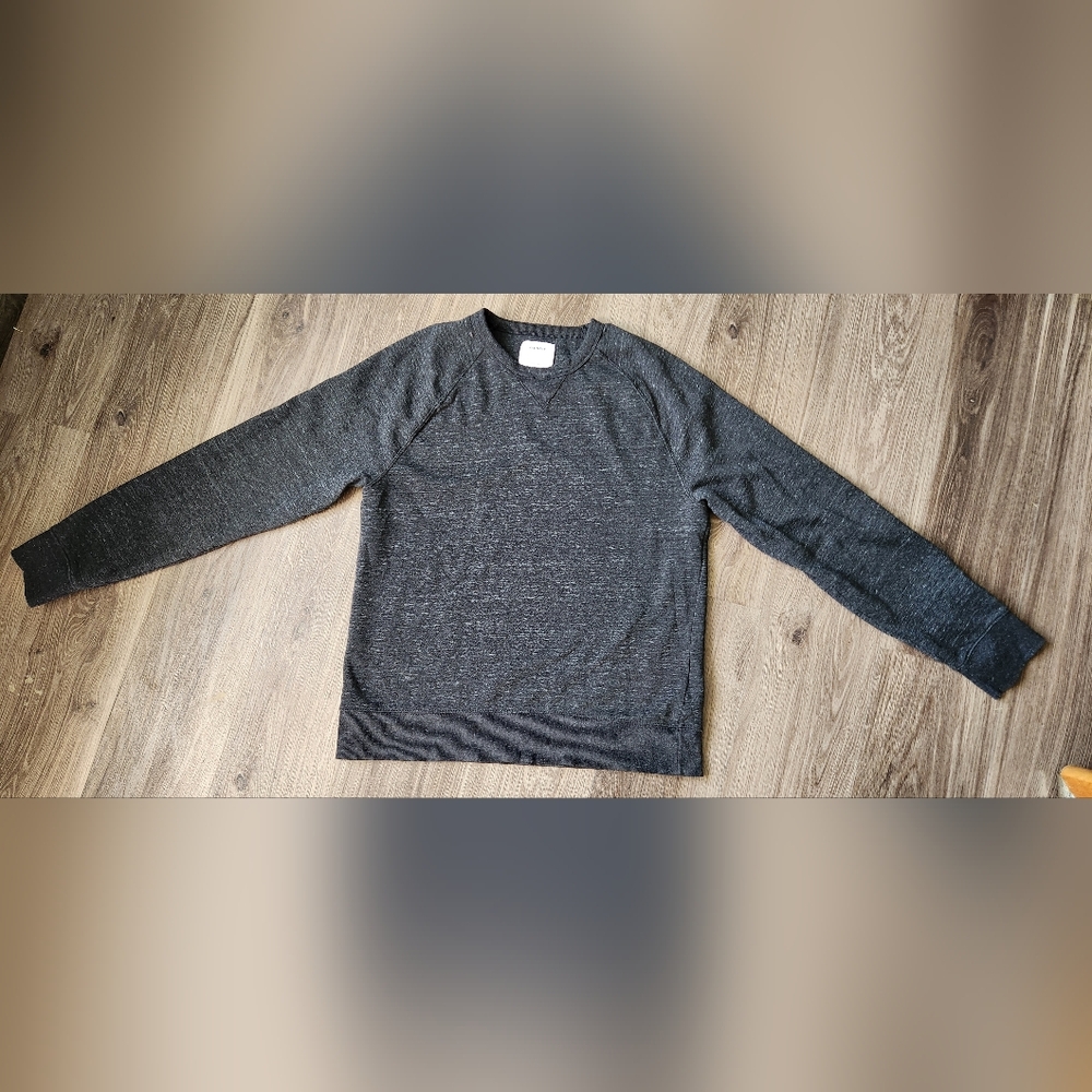 Old Navy Black Heather Crewneck Sweatshirt  Size L